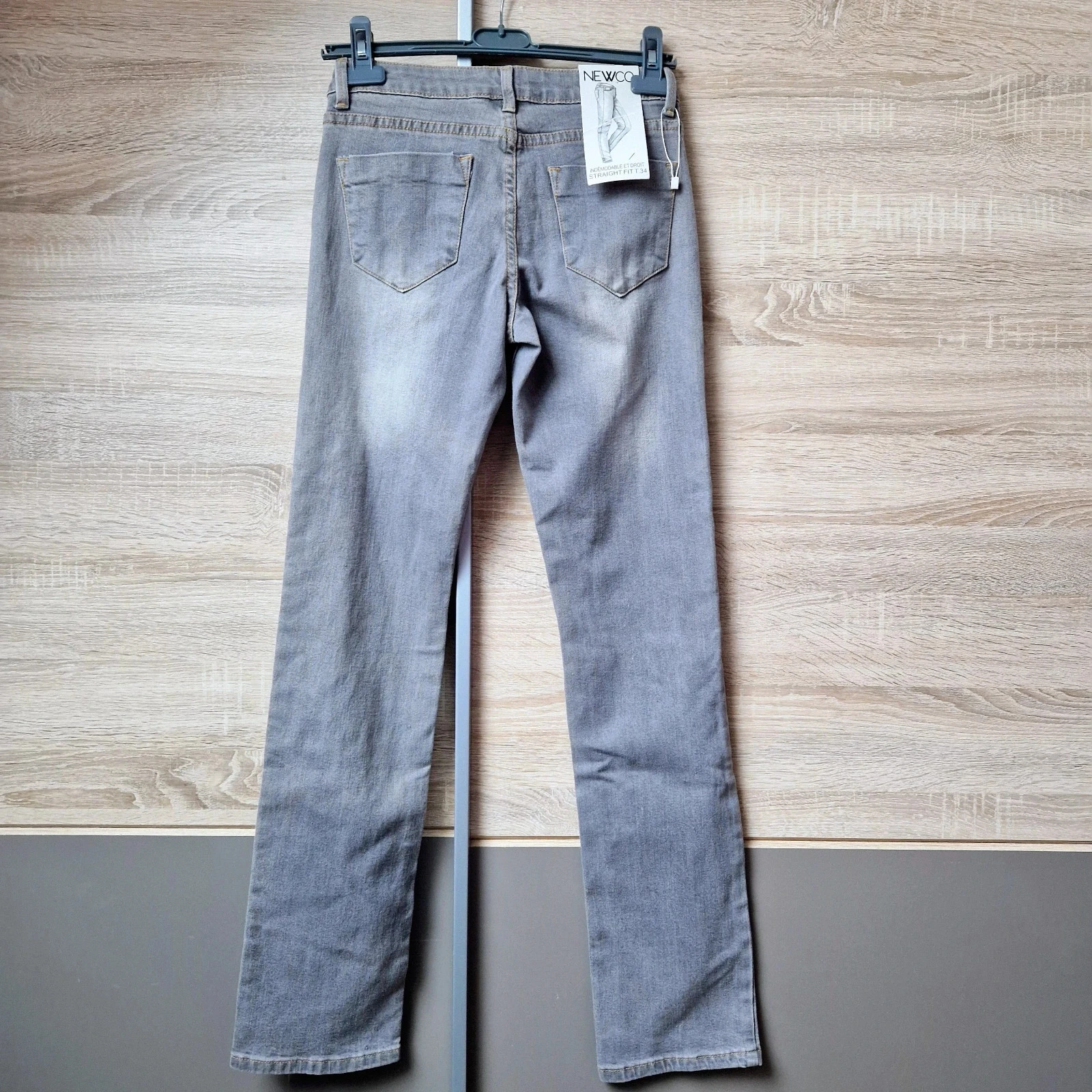 Jeans de corte reto – photo 2